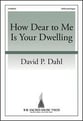 How Dear to Me is Your Dwelling SATB choral sheet music cover